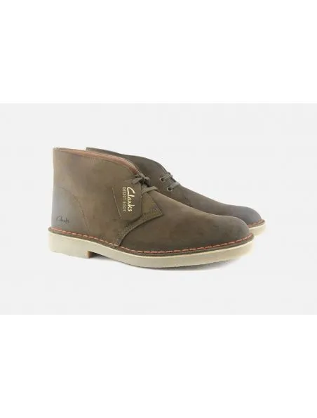 CLARKS BOTAS DESERT HOMBRE  VERDE