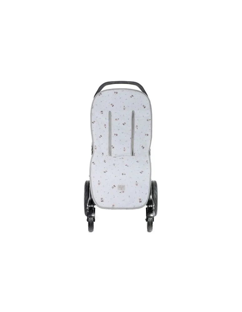 COLCHONETA REVERSIBLE GASPAR GRIS UZTURRE