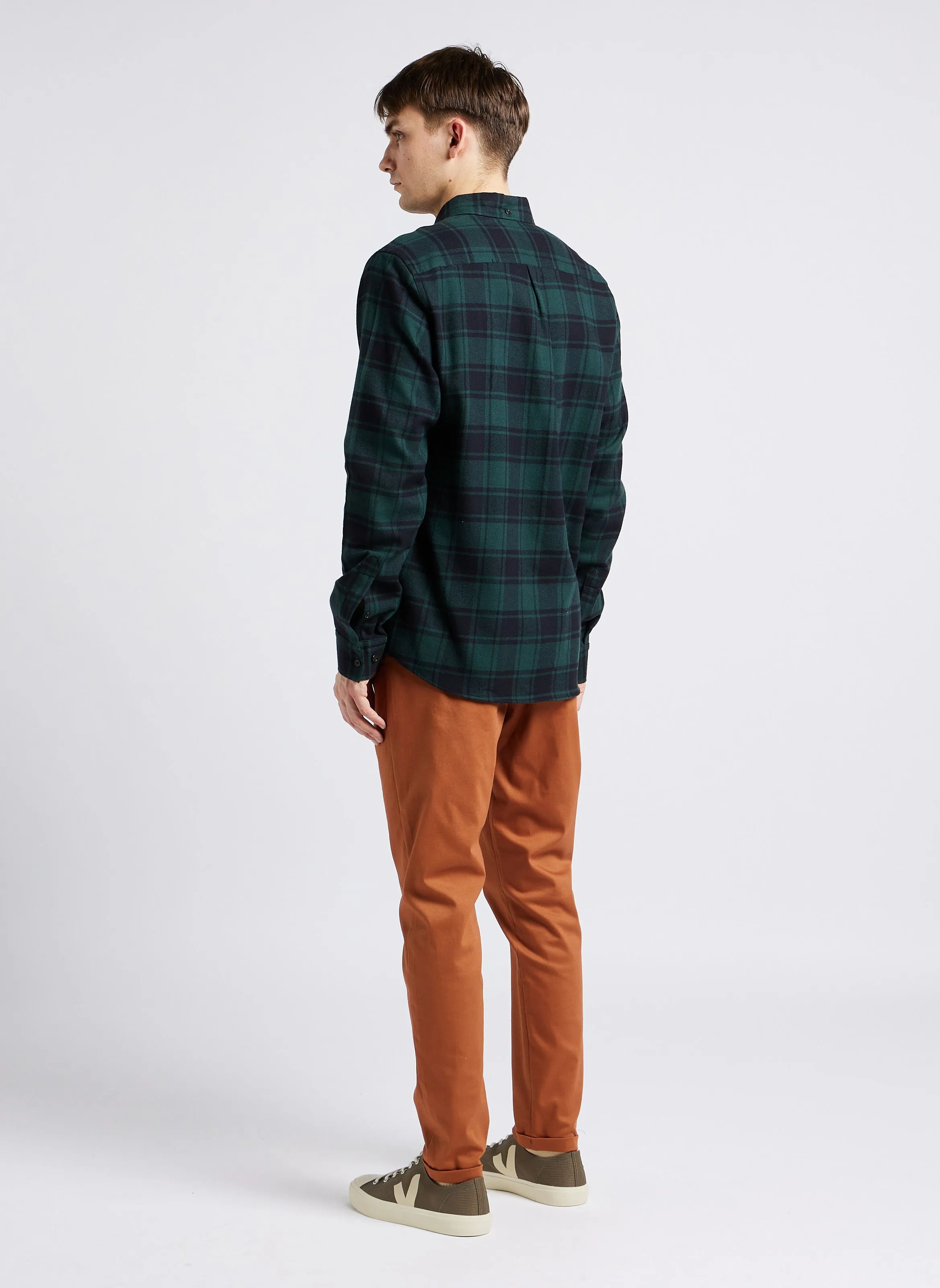 COMO  PANTALóN CHINO SLIM FIT DE ALGODóN ELáSTICO EN NARANJA