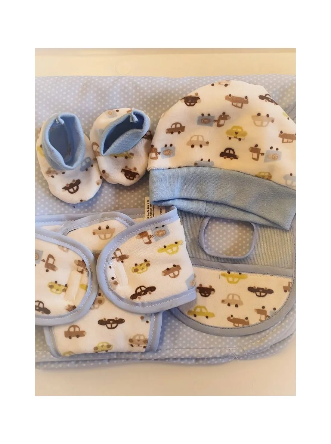 CONJUNTO MANTITA AZUL 4042 CM  MUñECAS ANTONIO JUAN