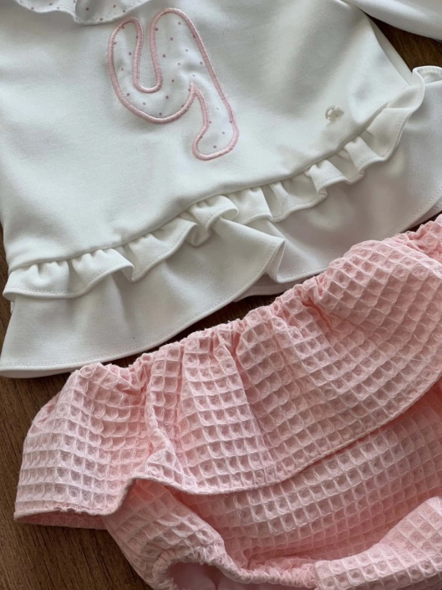Conjunto para niña dos piezas Colección Natalia