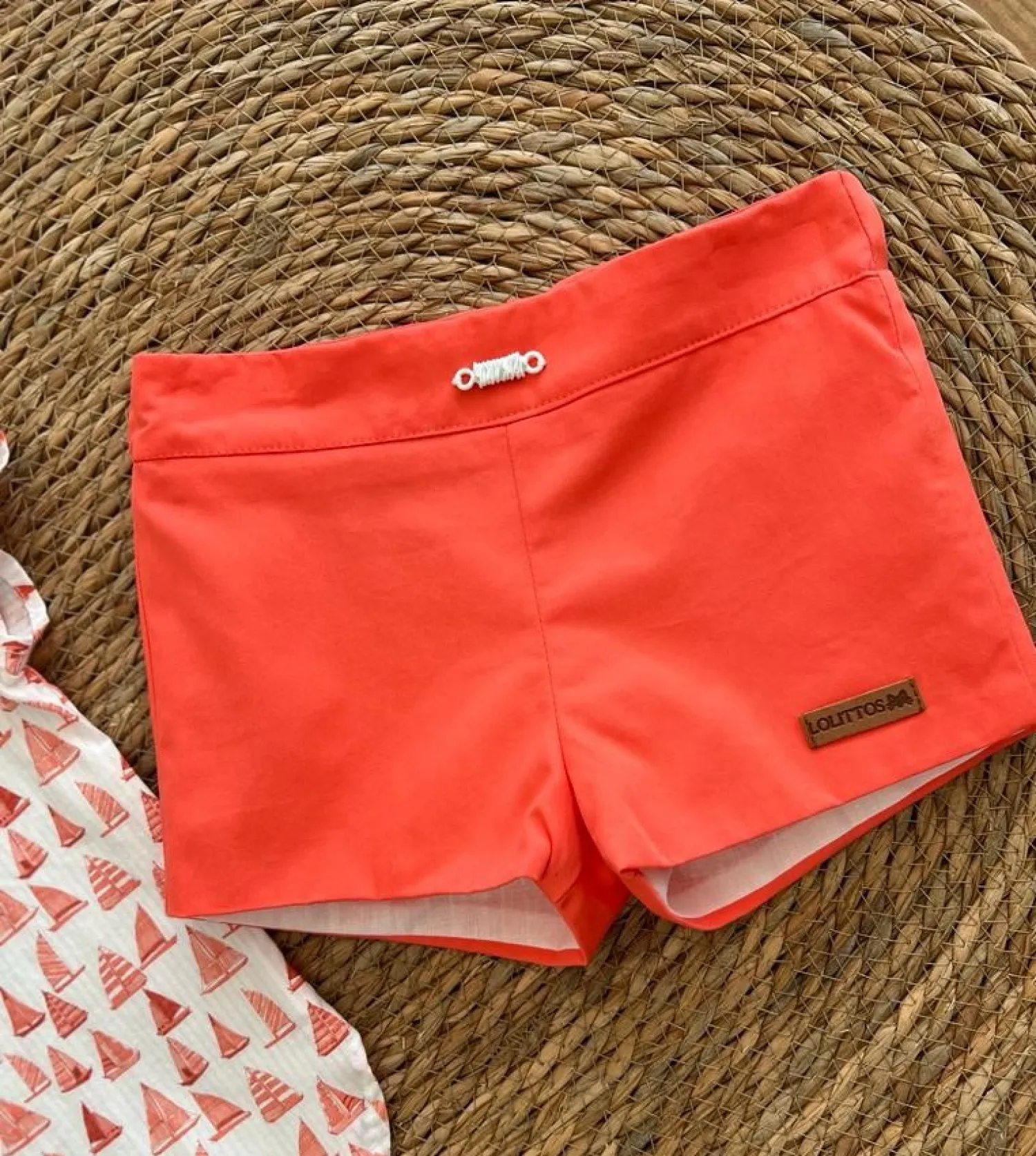 Conjunto Sailor para niño de Lolittos. Camisa y pantalón