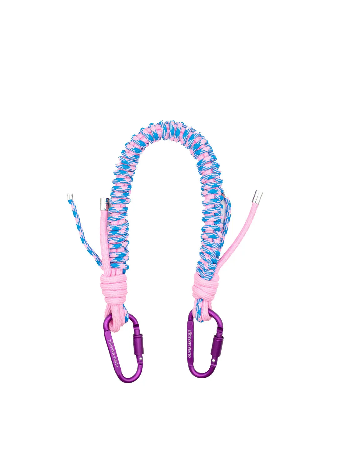 Correa nylon rosa