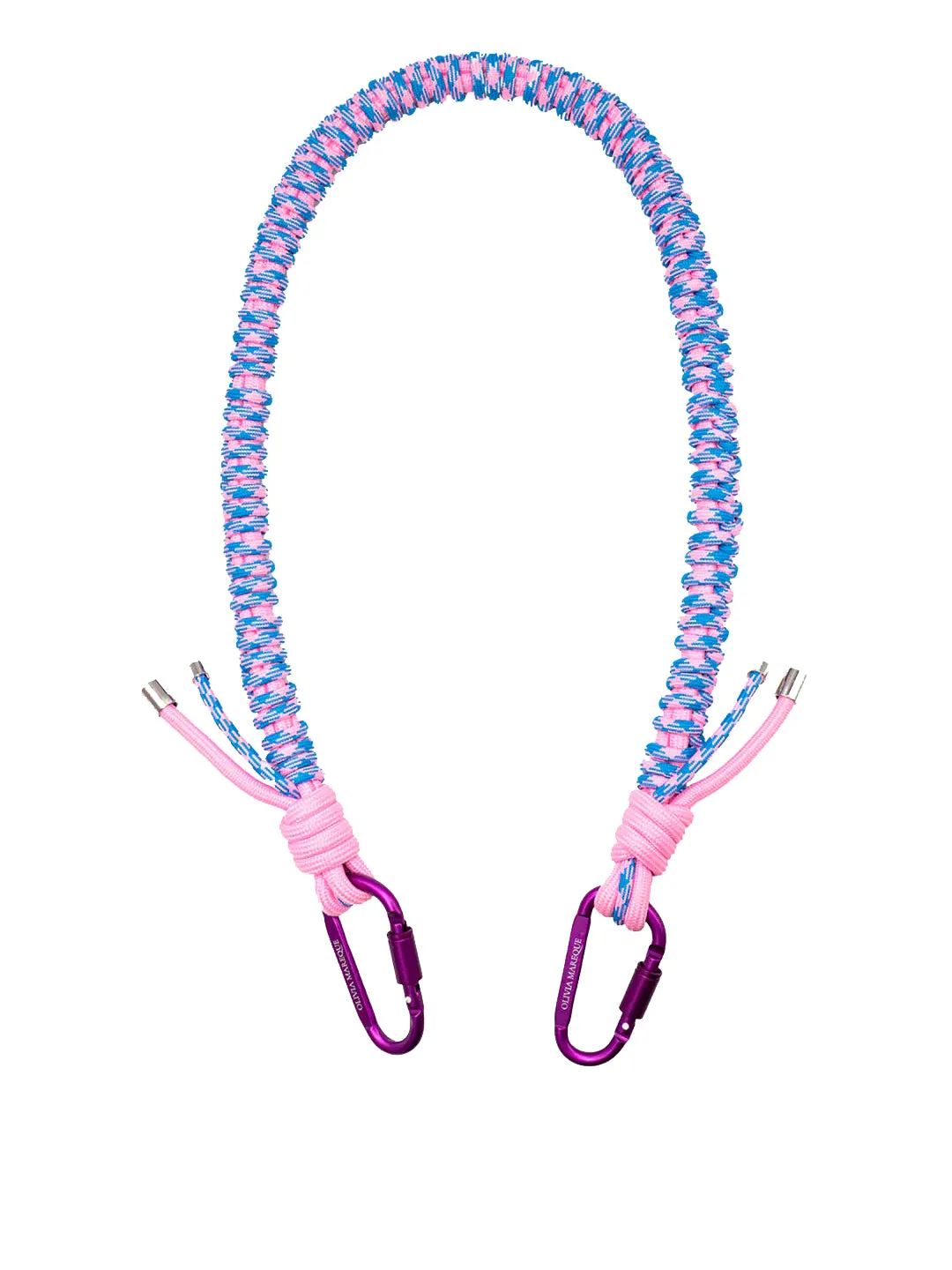 Correa nylon rosa