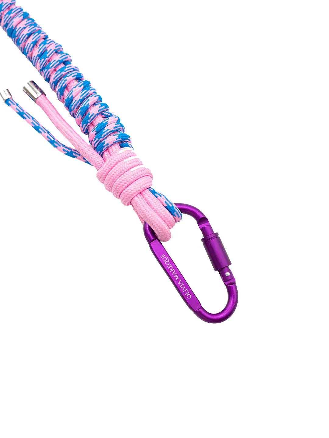 Correa nylon rosa