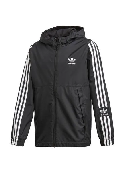 cortavientos adidas lock up negro para niño