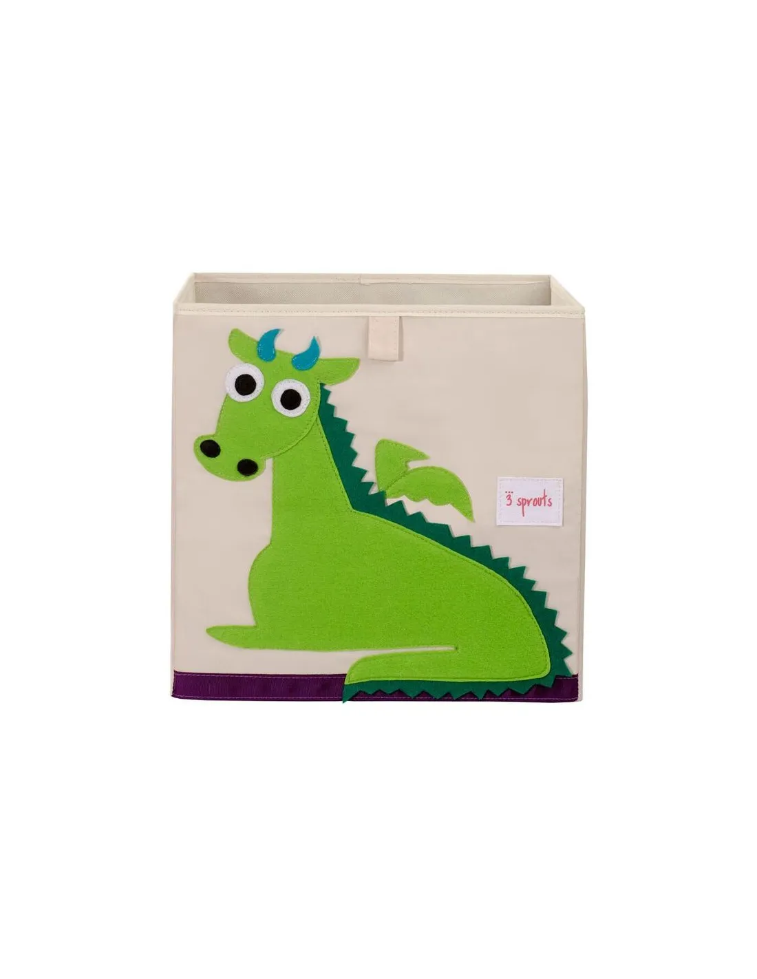 Cubo almacenaje dragón de 3 Sprouts