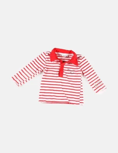 Disney Polo bicolor estampado rayas