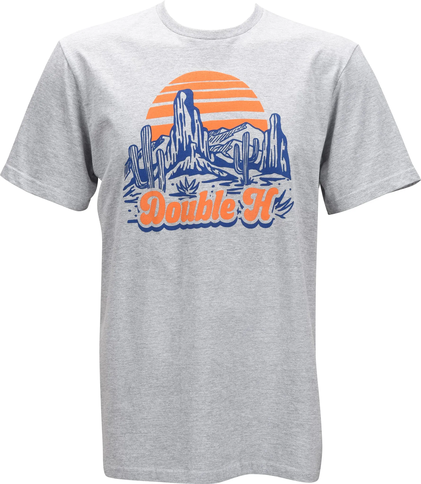 DOUBLE H DESERT GREY TSHIRT