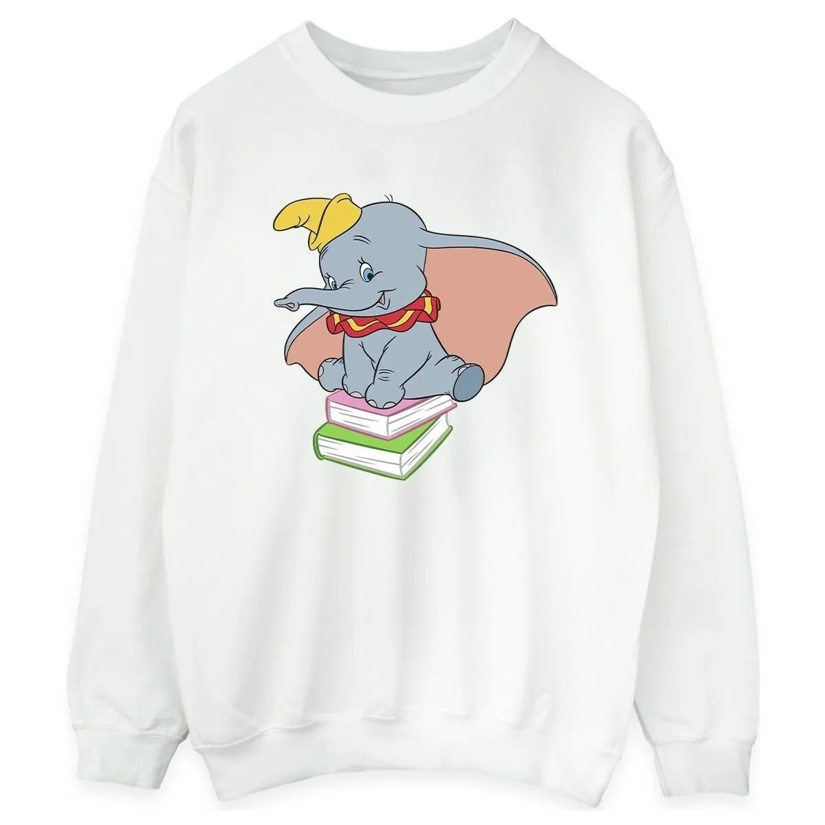 Dumbo Sitting On Books