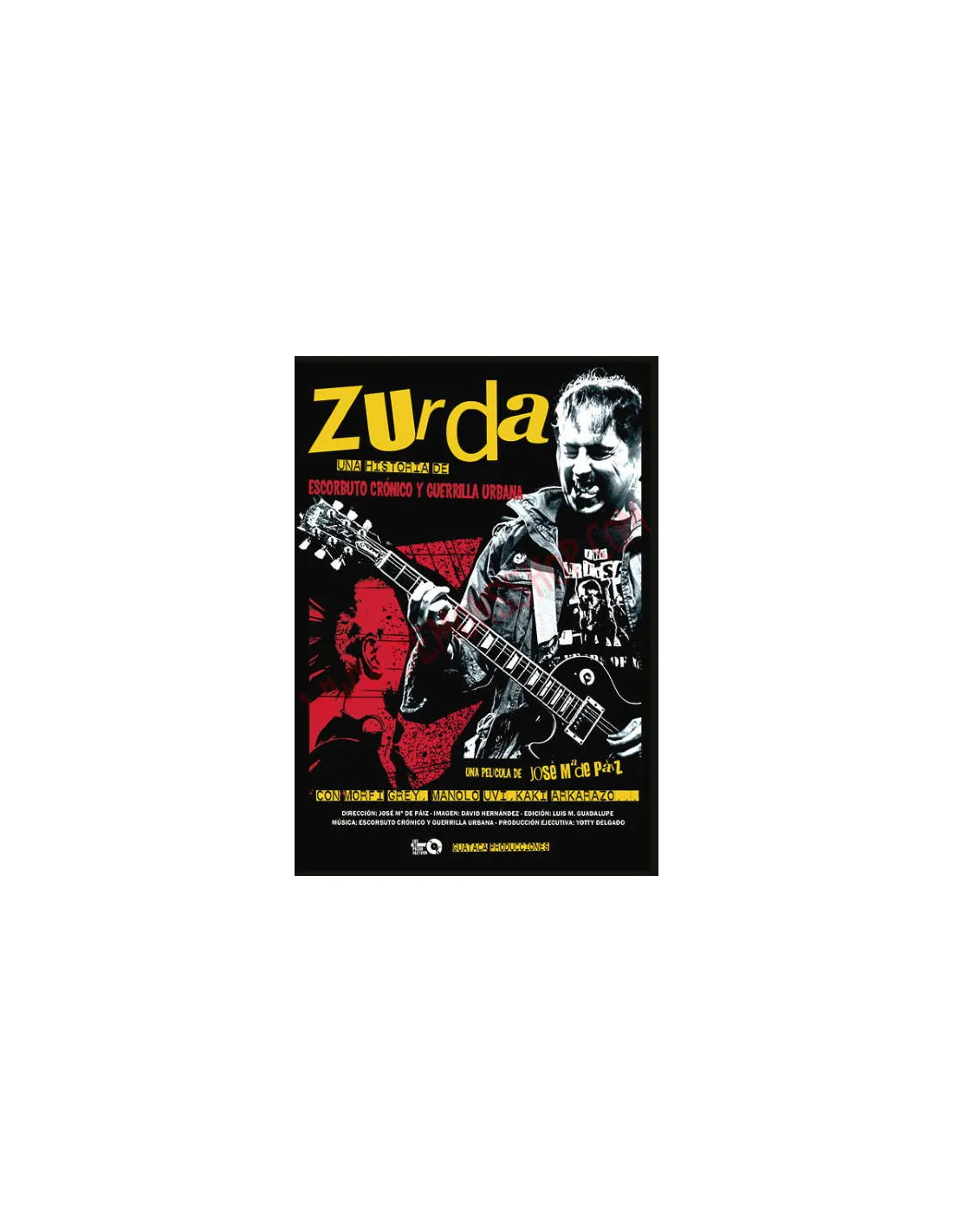 DVD Zurda: una historia de Escorbuto Crónico y Guerrilla Urbana