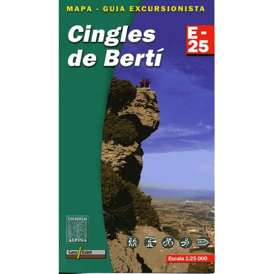 ED. ALPINA MAPA CINGLES DE BERTí E25