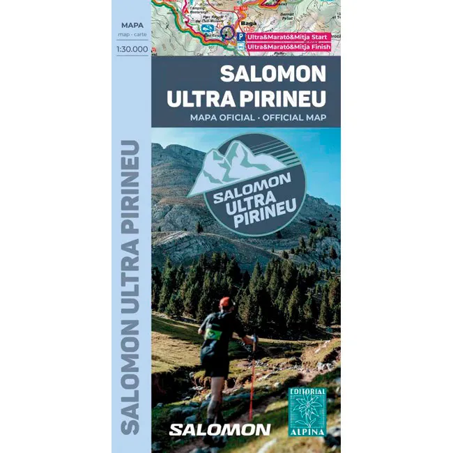 ed. alpina Mapa Ultra Pirineu 2022 1:30000