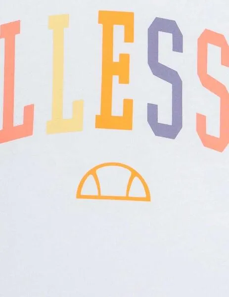 ELLESSE ONIO TSHIRT CAMISETA BLANCA CROP PARA NIñA