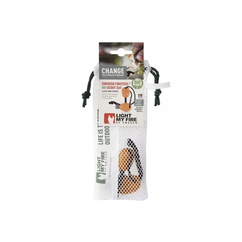 Encendedor Light my fire FireSteel Scout 2.0 (Naranja oxidado)
