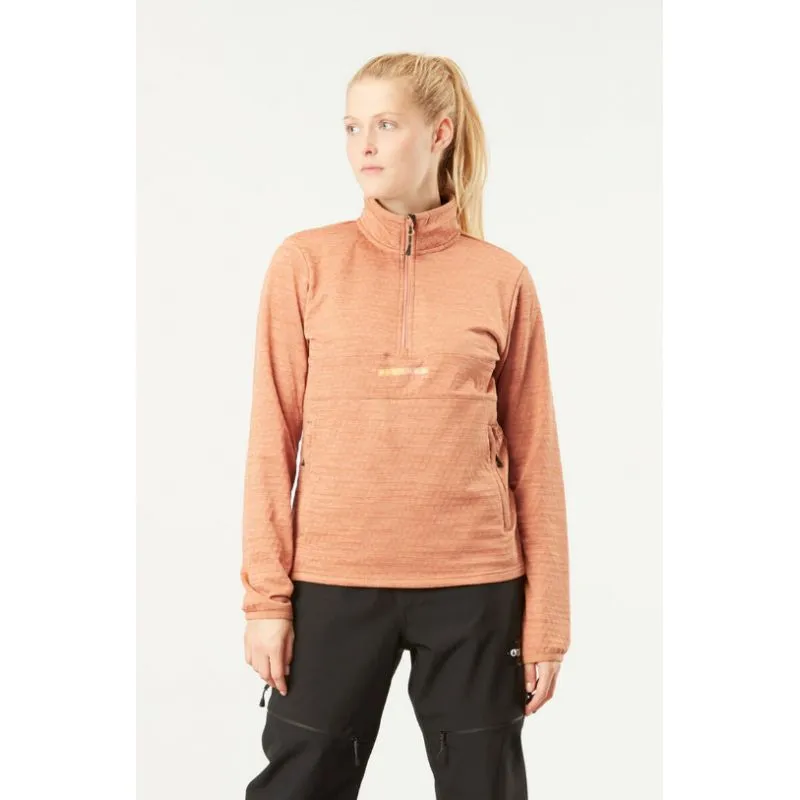 Forro polar Picture Tahita Grid Fleece (Latte) Mujer