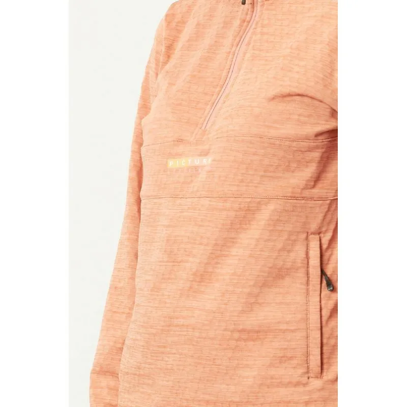 Forro polar Picture Tahita Grid Fleece (Latte) Mujer