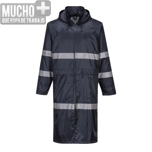 Gabardina impermeable Classic Iona con cinta reflectante 