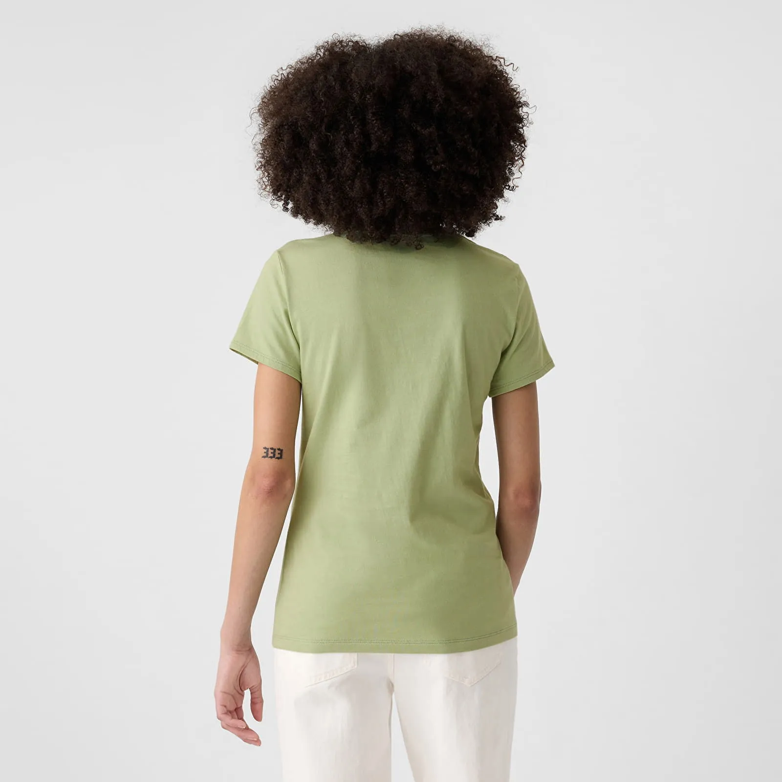 GAP TSHIRT LOGO SHORTLEEVE TEE DESERT SAGE XS