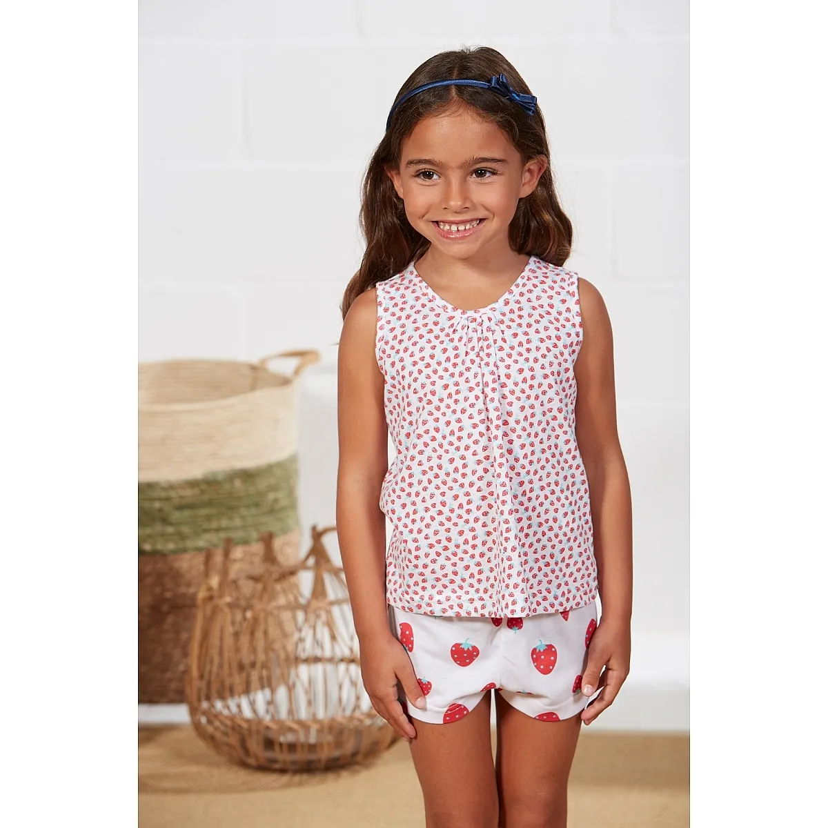 GIRLS PAJAMAS STRAWBERRY
