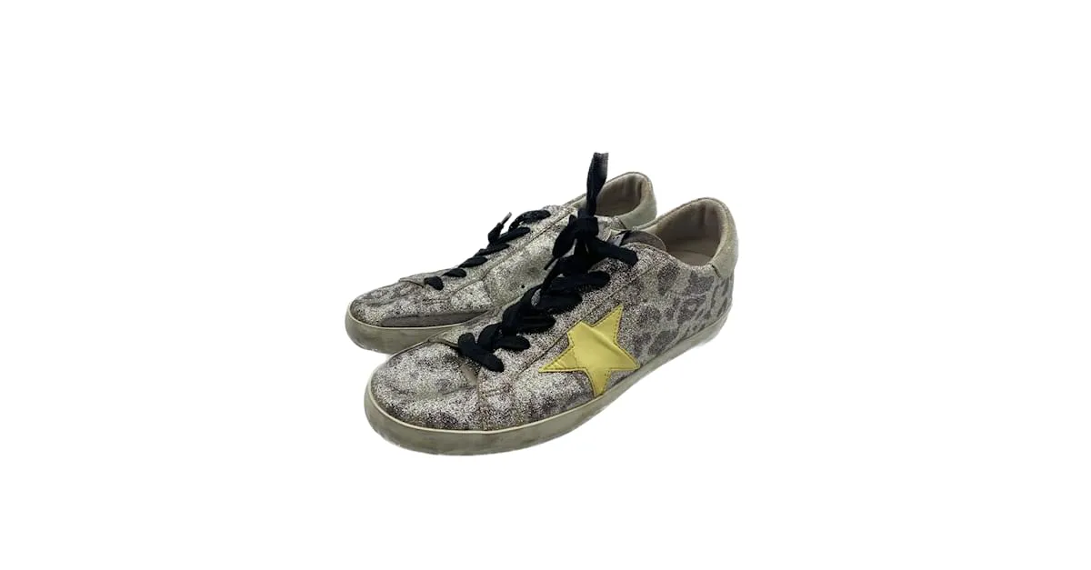 GOLDEN GOOSE Zapatillas T.UE 38 paño Gris 