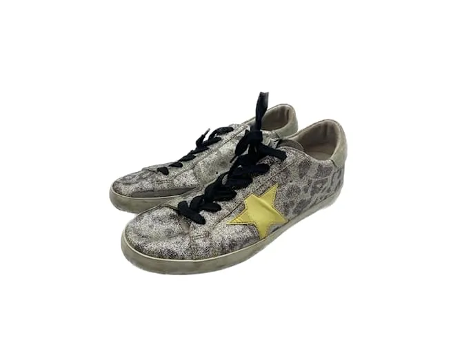 GOLDEN GOOSE Zapatillas T.UE 38 paño Gris 