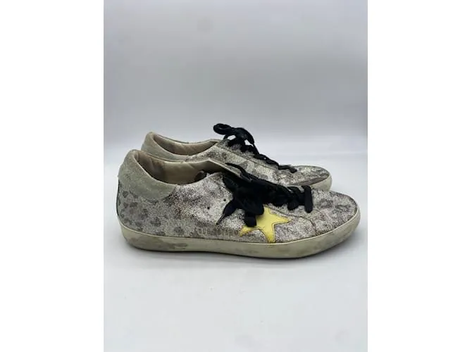 GOLDEN GOOSE Zapatillas T.UE 38 paño Gris 