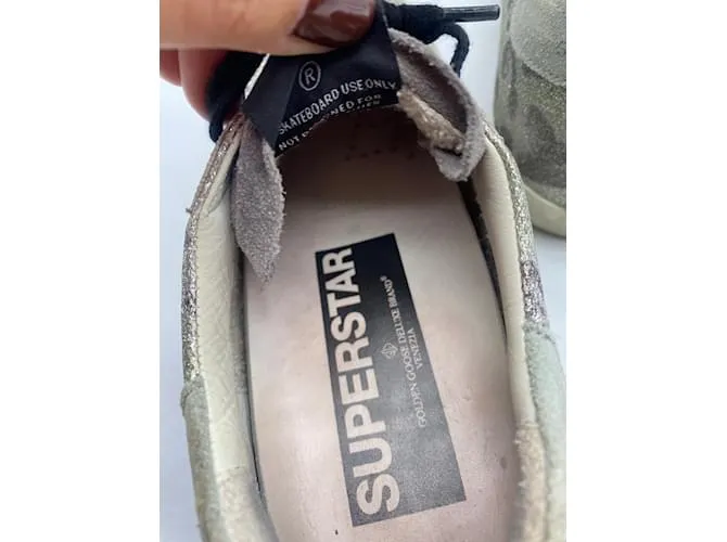 GOLDEN GOOSE Zapatillas T.UE 38 paño Gris 