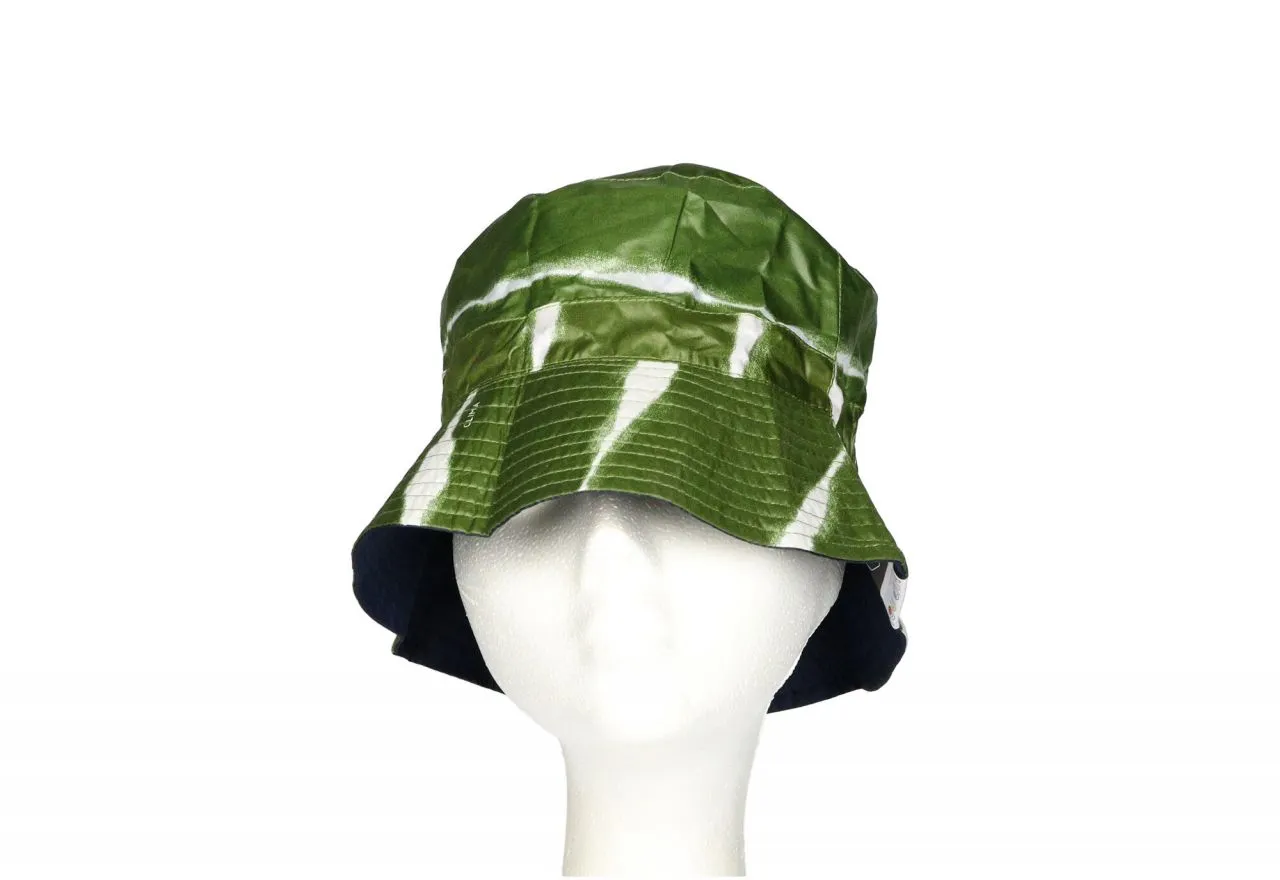 Gorro Impermeable Reversible Kaki Con Estuche