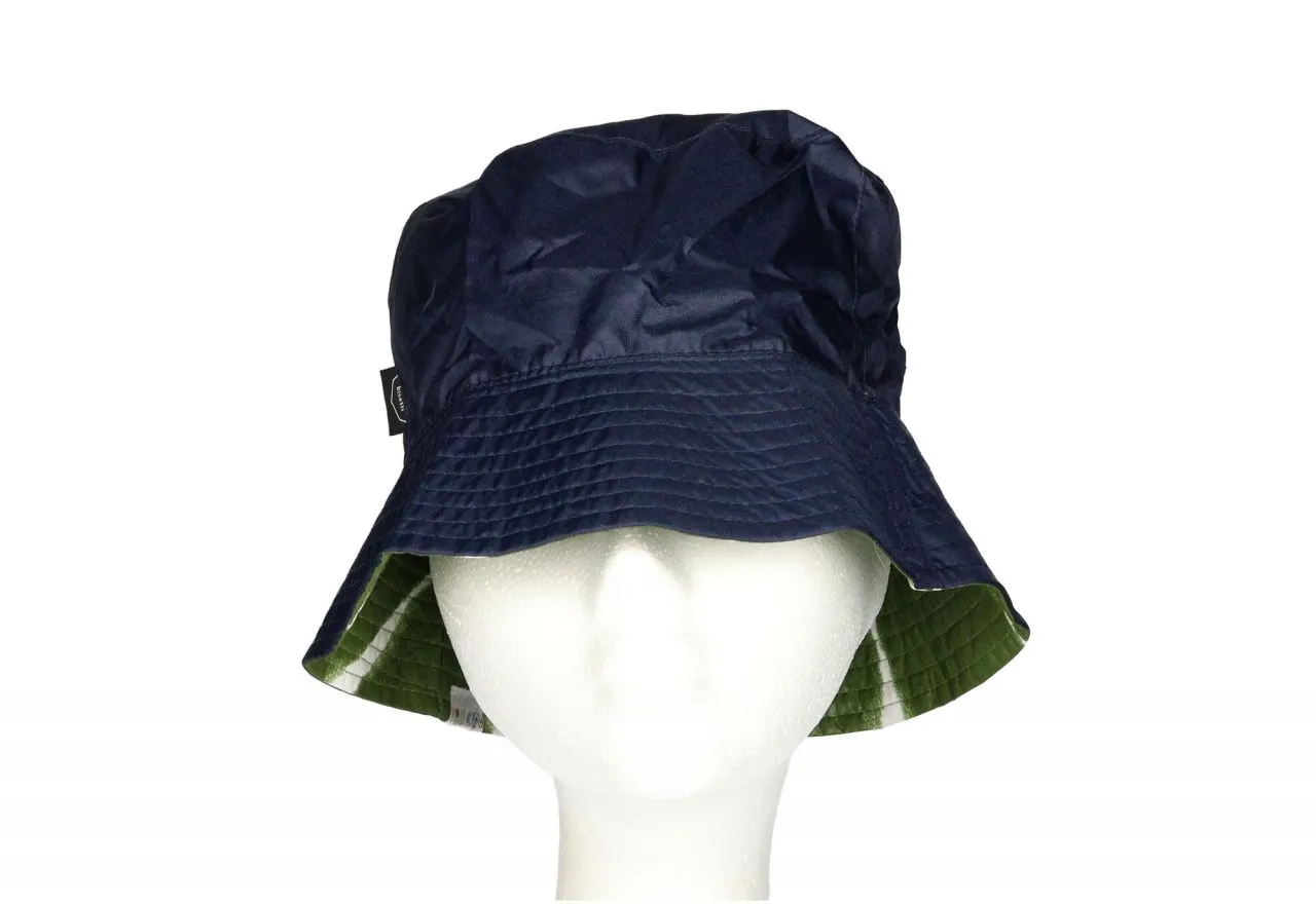 Gorro Impermeable Reversible Kaki Con Estuche