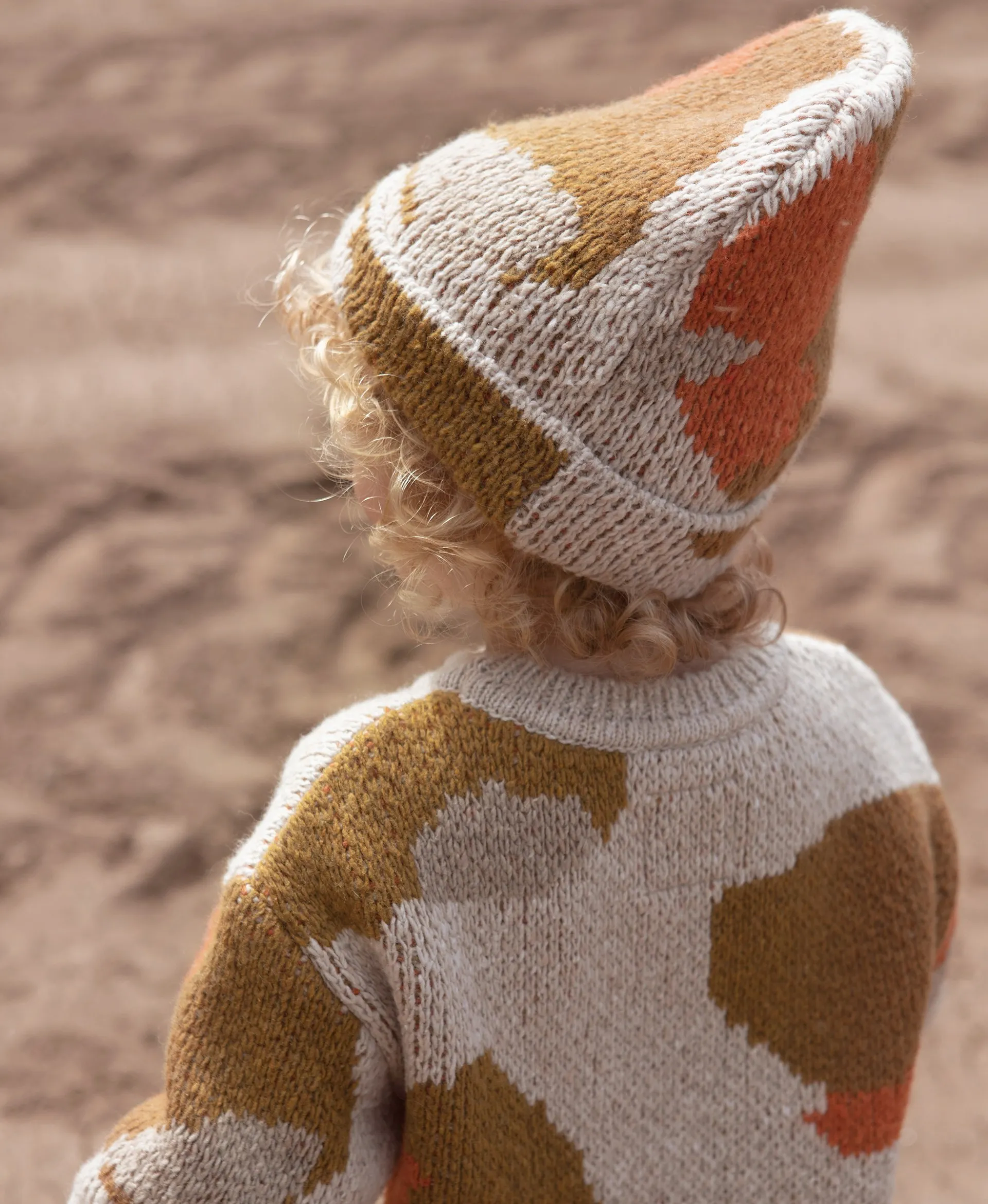 Gorro tejido con estampado | Mother Lúcia