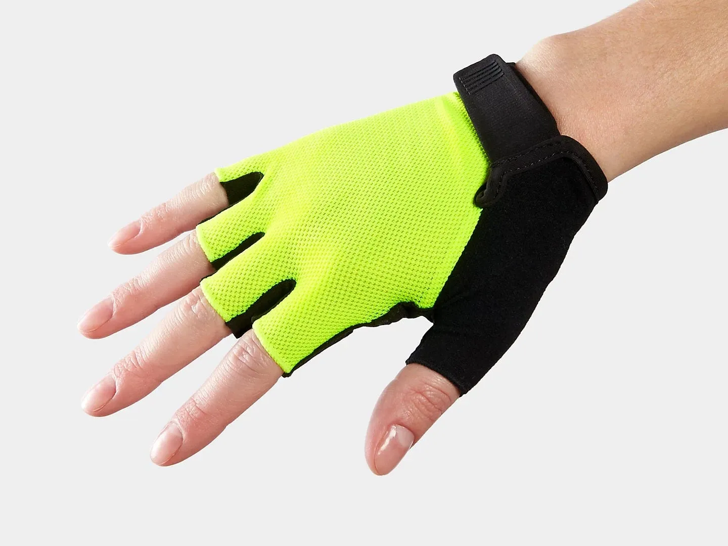 Guantes Ciclismo Mujer Bontrager Solstice Gel Negro/Amarillo
