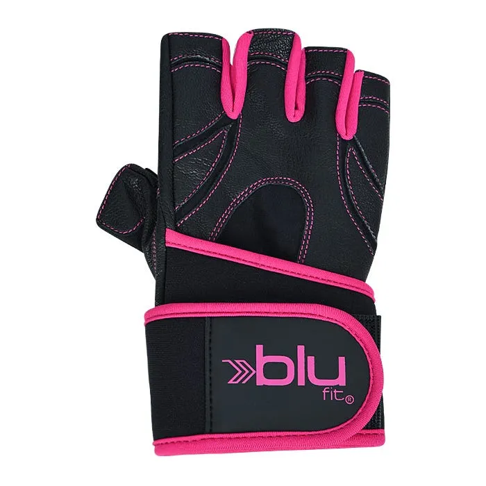 Guantes Fitness Mujer Blu Fit Negro