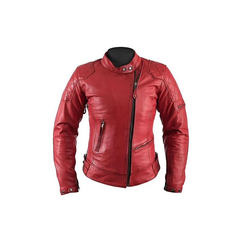 Helstons KS 70 Chaqueta de cuero Negro de trapo