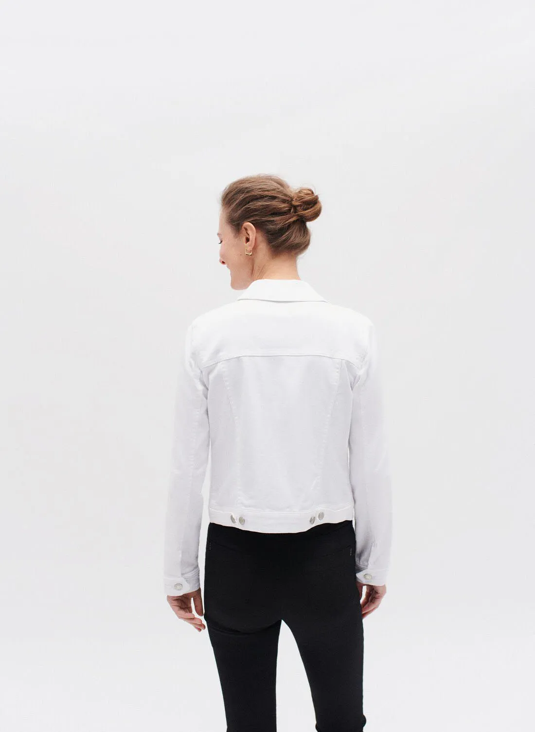 HOLIDAYB  CHAQUETA VAQUERA DE MEZCLA DE ALGODóN EN BLANCO
