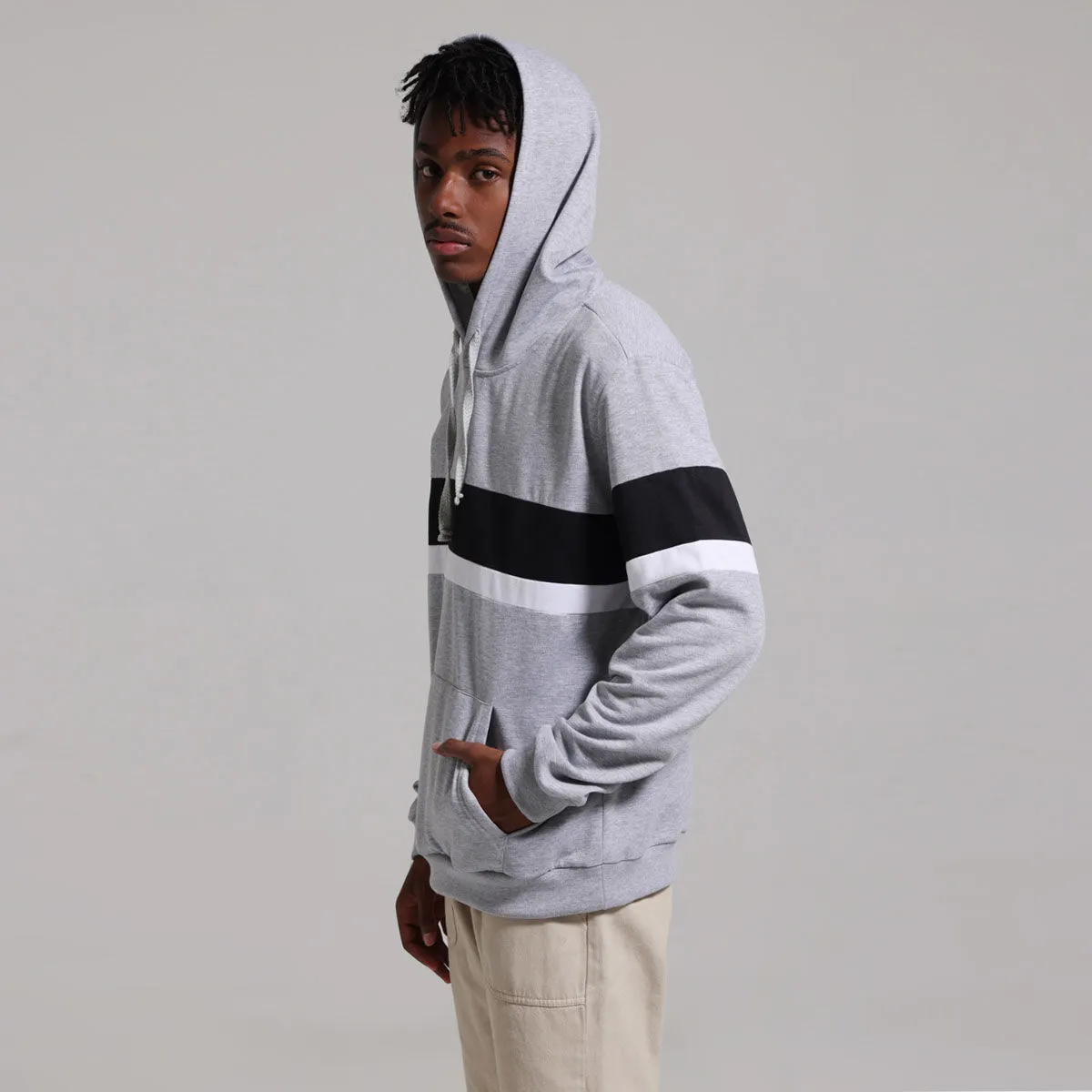 Hoodie Basico Bloques De Color Horizontales