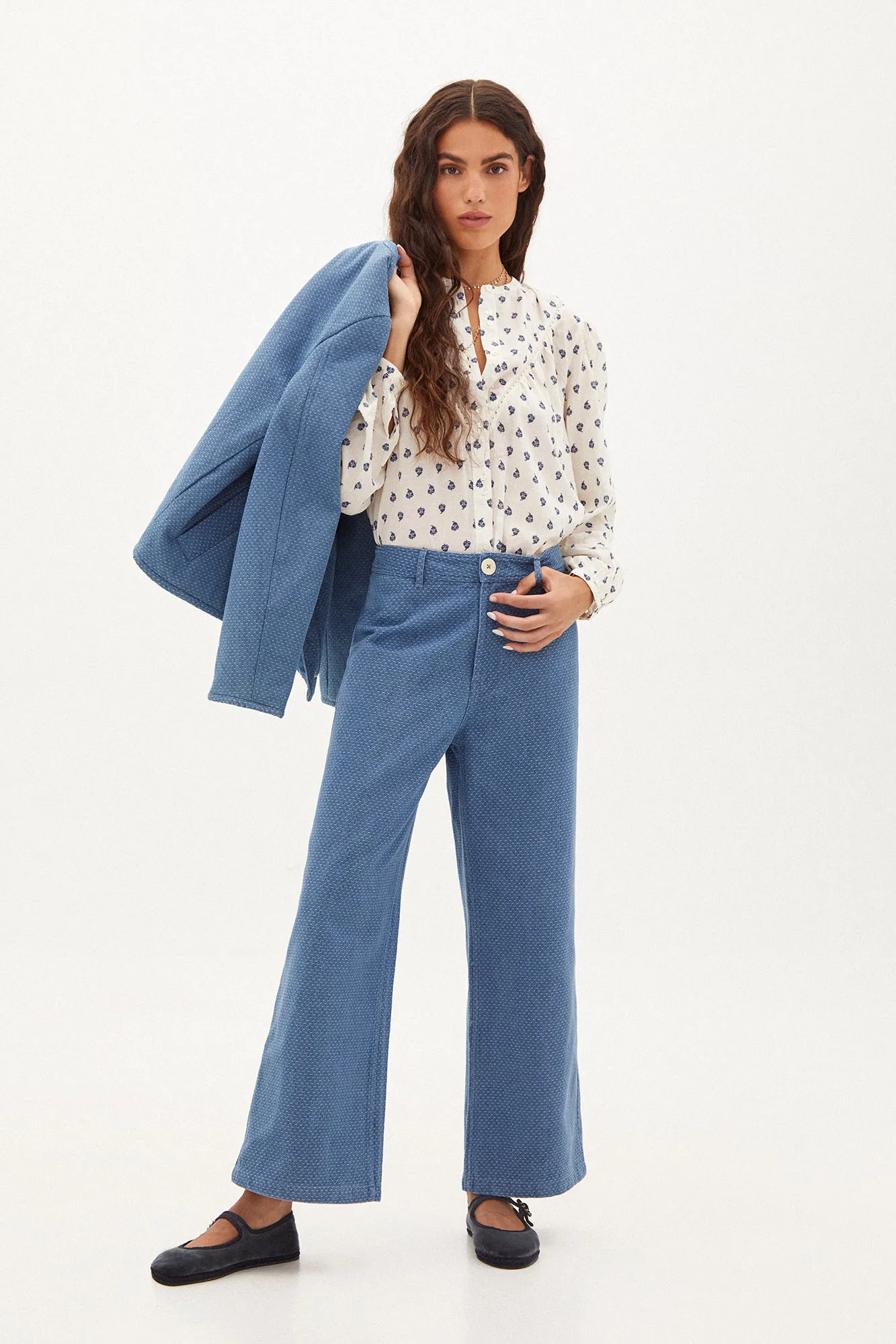 Hoss Intropia Ángela. Pantalones vaqueros anchos