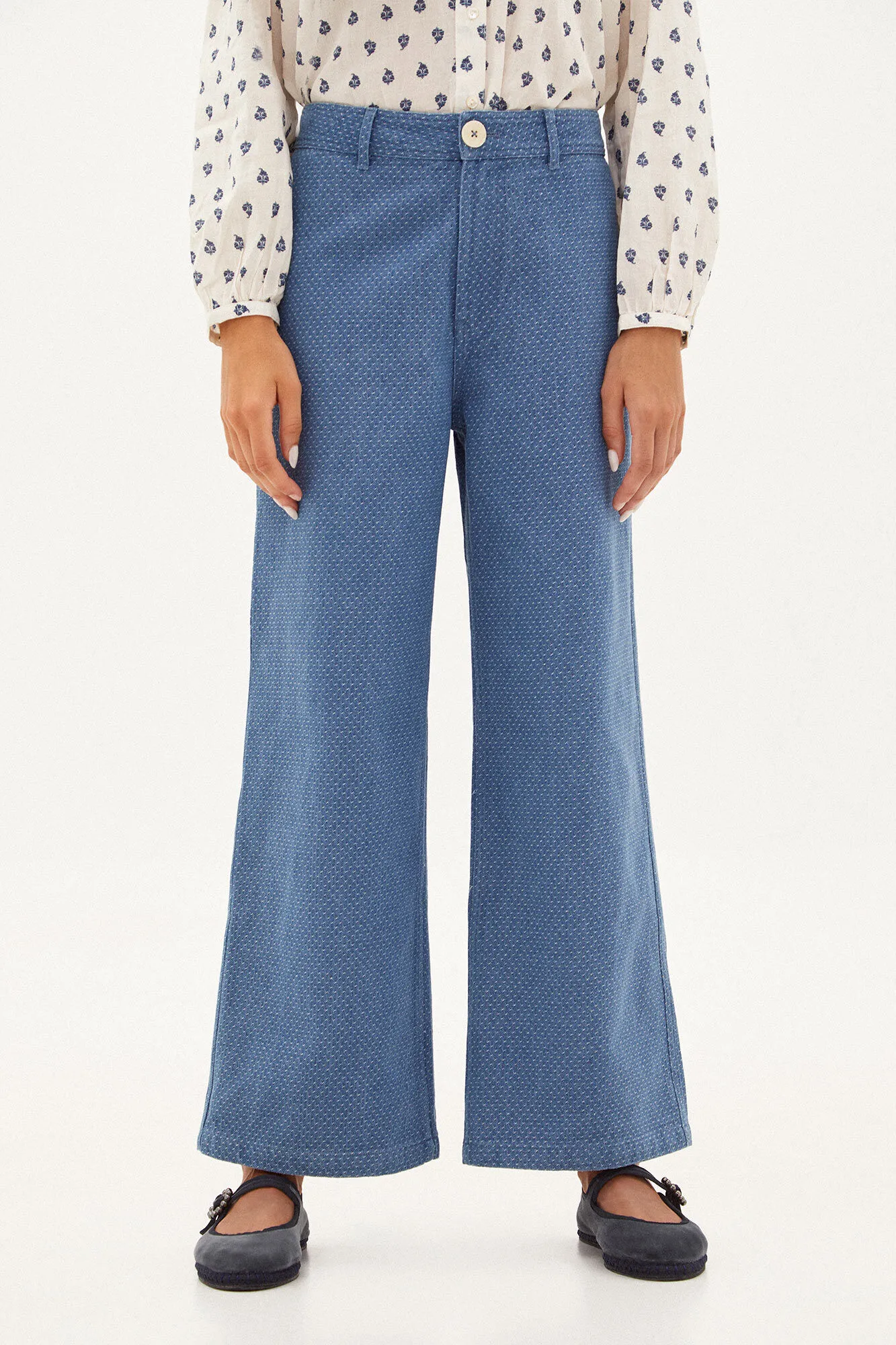 Hoss Intropia Ángela. Pantalones vaqueros anchos