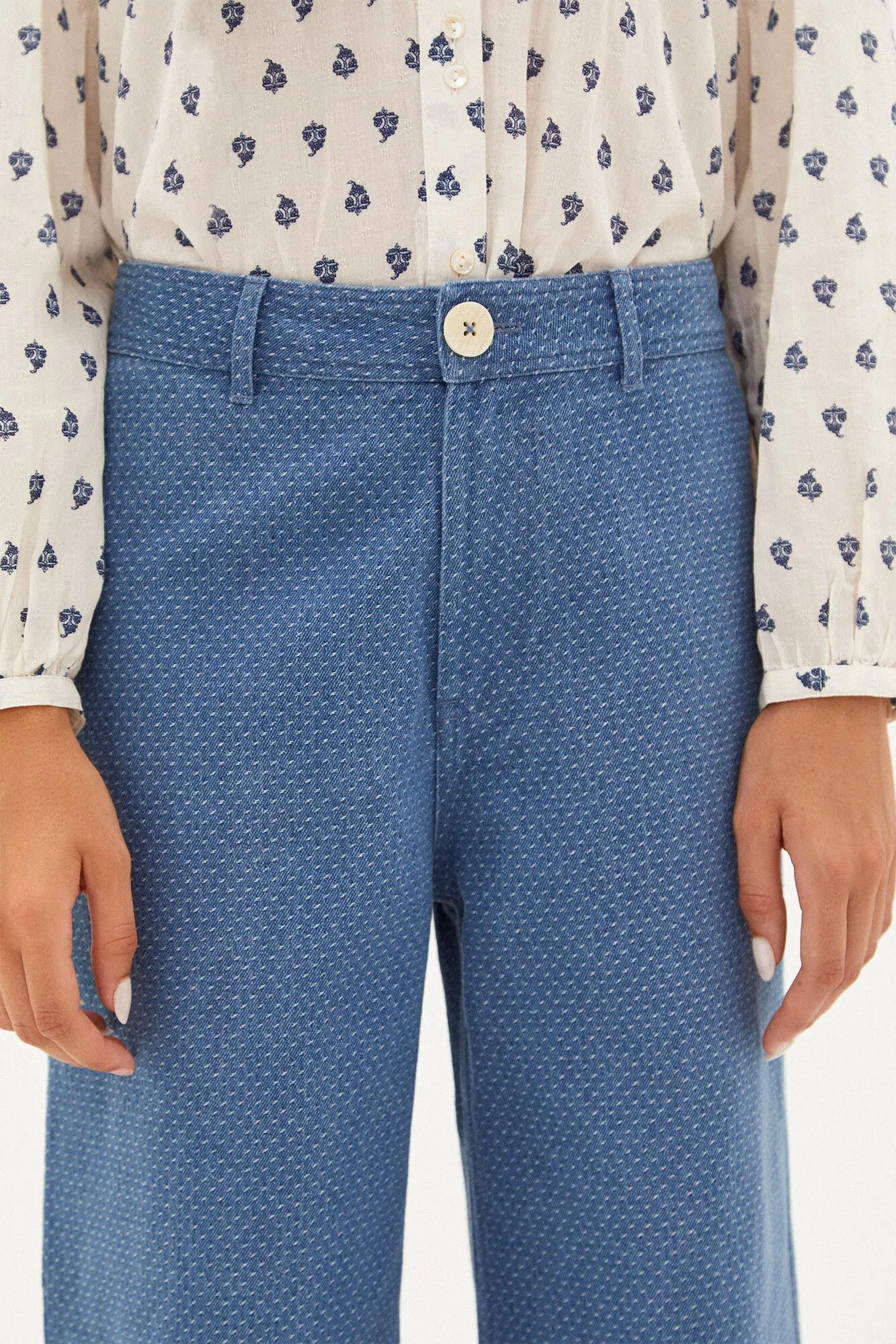 Hoss Intropia Ángela. Pantalones vaqueros anchos