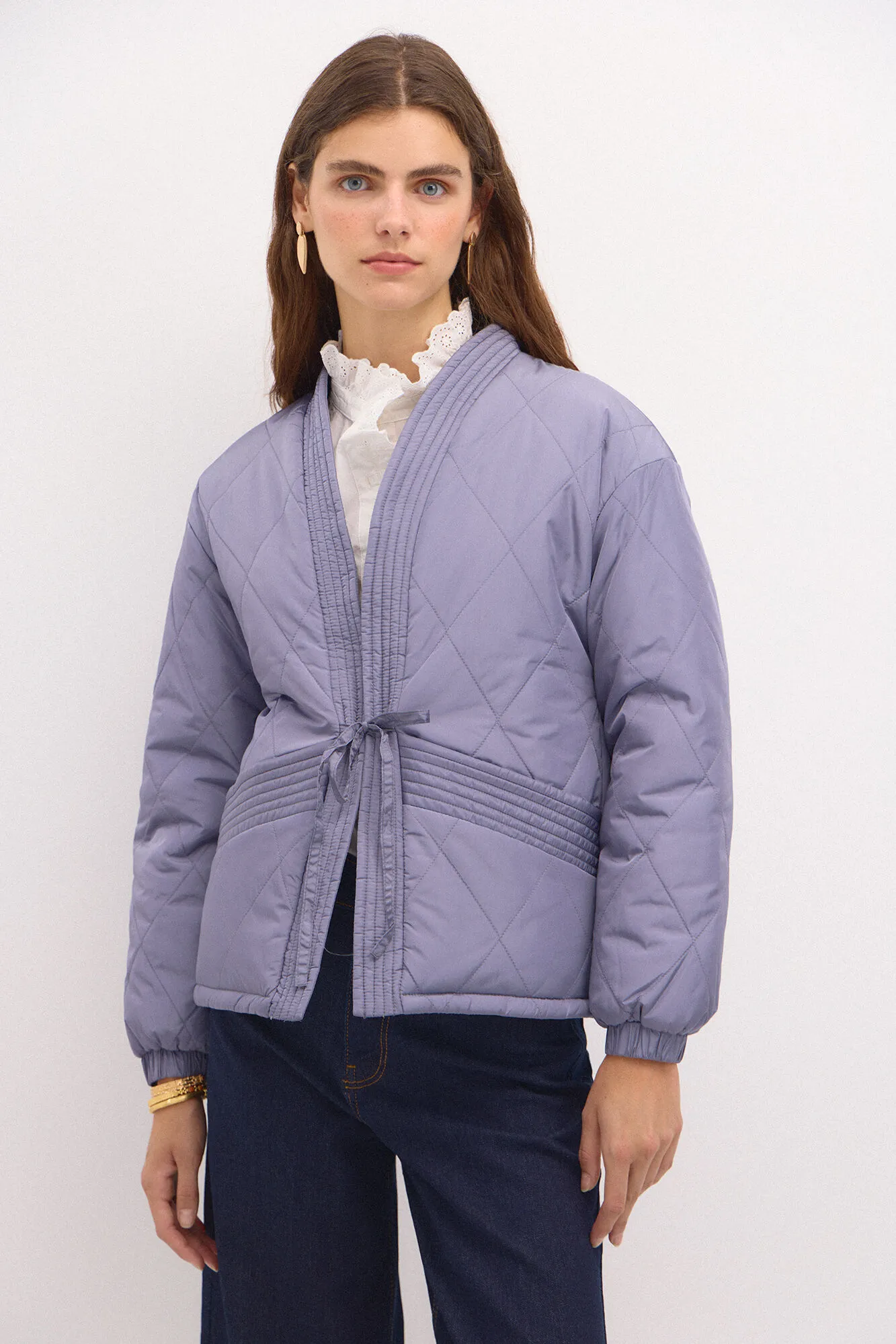 Hoss Intropia Delia. Chaqueta kimono acolchada