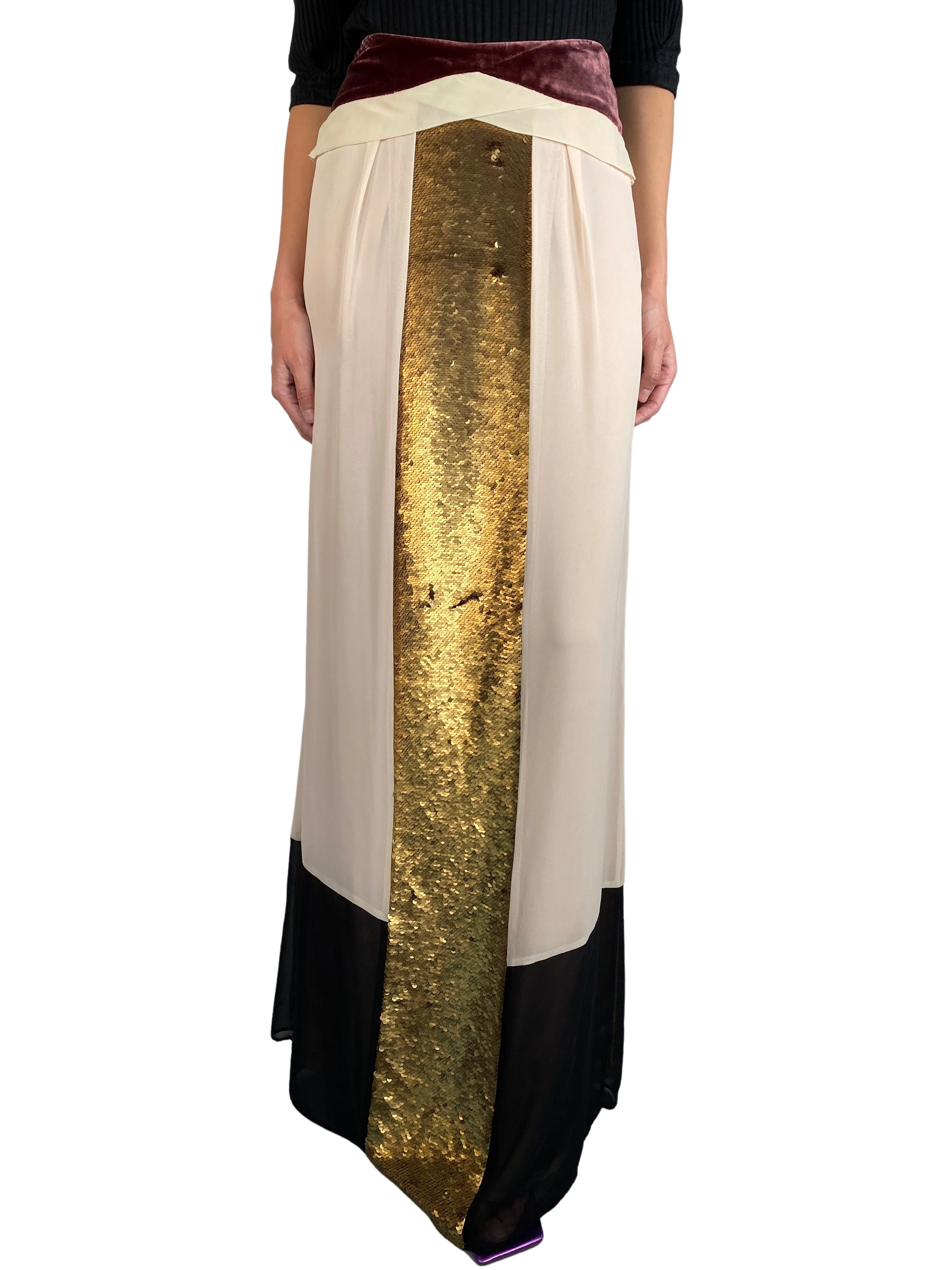 HOSS INTROPIA Falda Maxi Lentejuelas