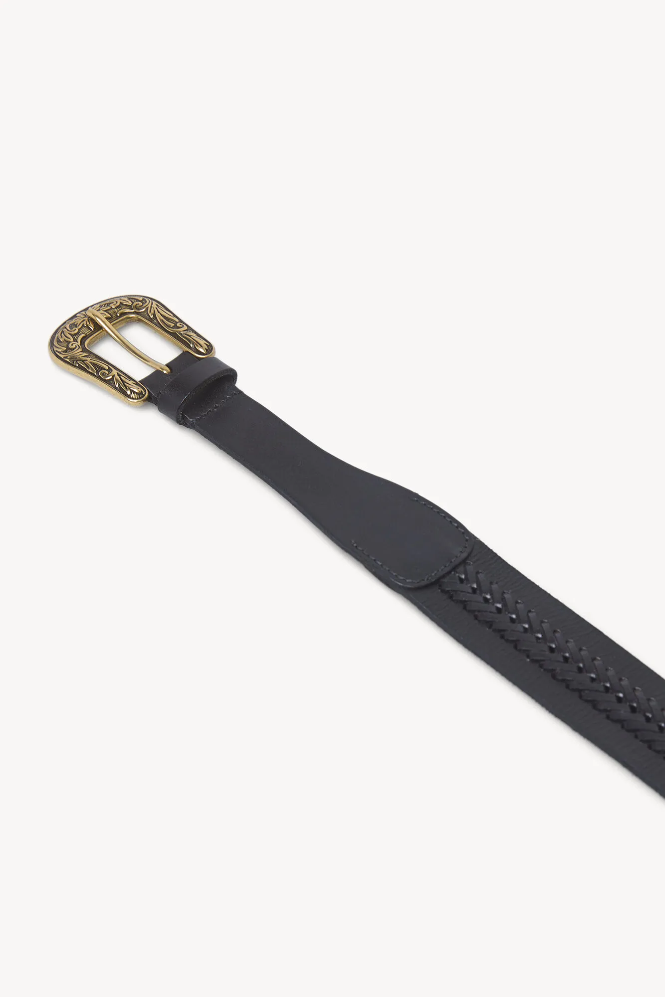 Hoss Intropia Lilit. Cinturón napa trenzado