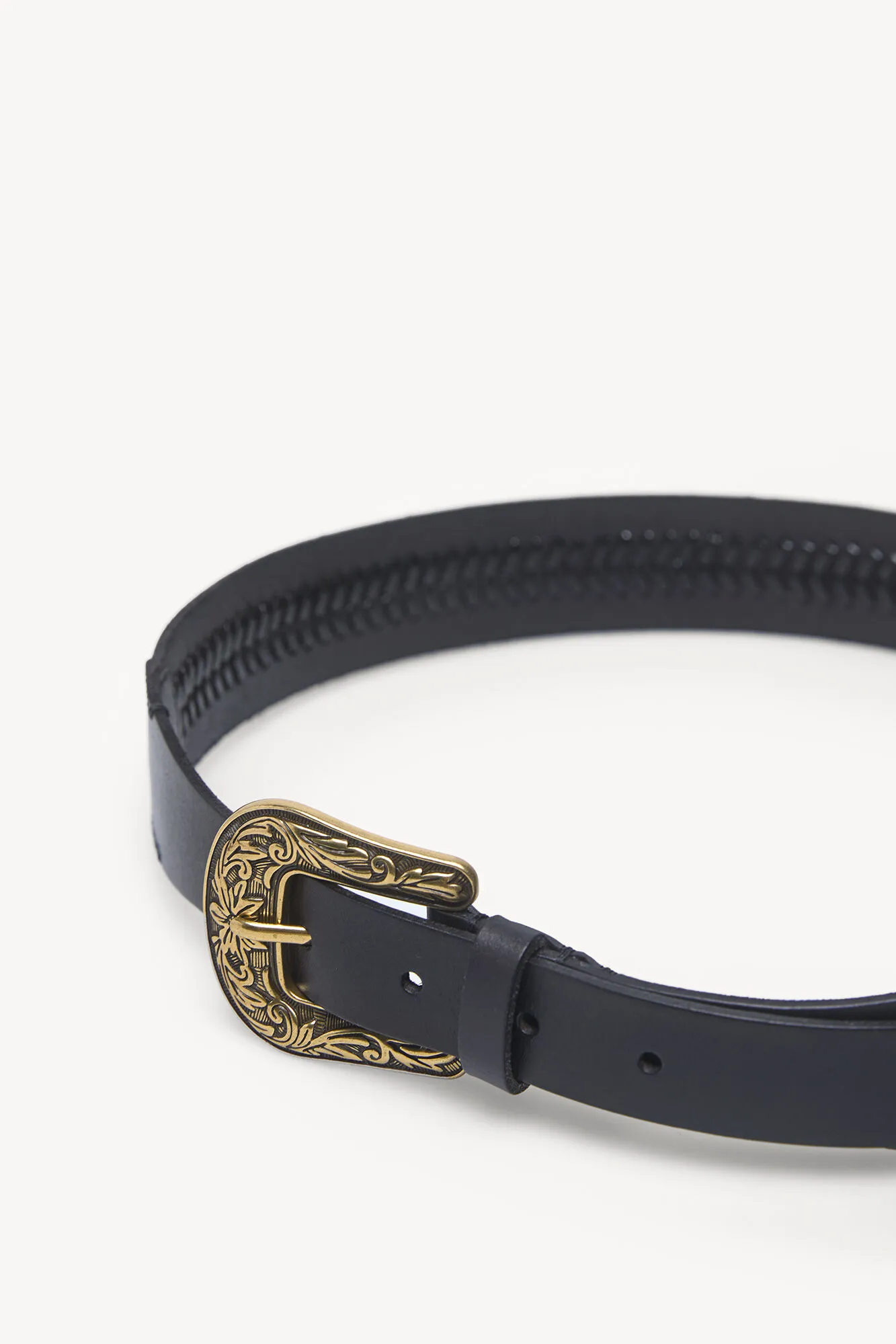 Hoss Intropia Lilit. Cinturón napa trenzado