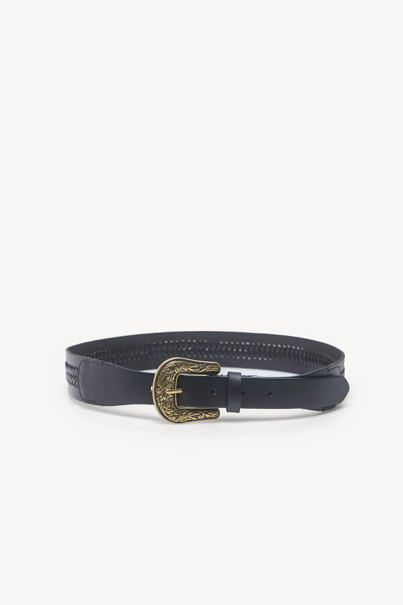 Hoss Intropia Lilit. Cinturón napa trenzado