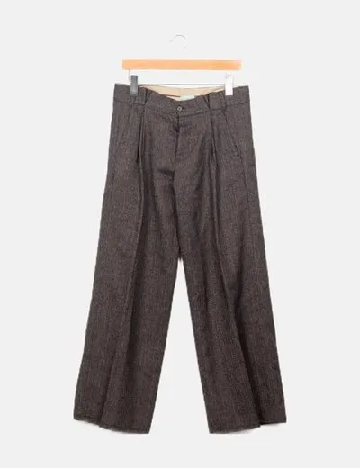 Hoss Intropia Pantalón de vestir espiga recto
