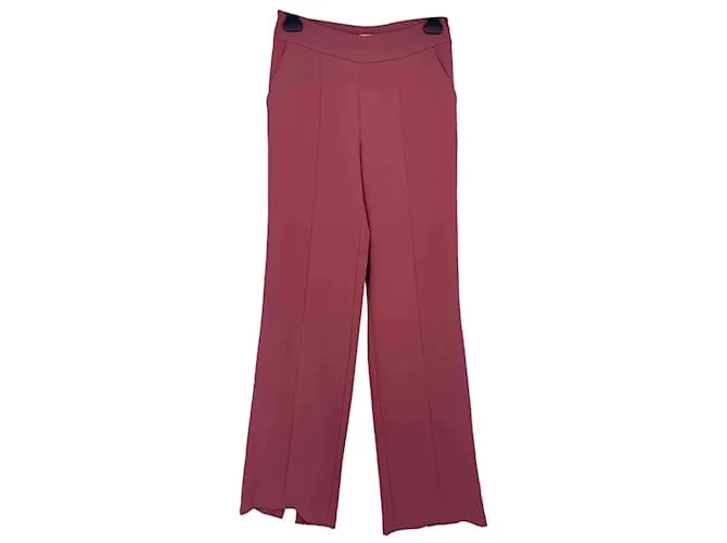 HOSS INTROPIA Pantalón T.fr 34 poliéster Rosa 