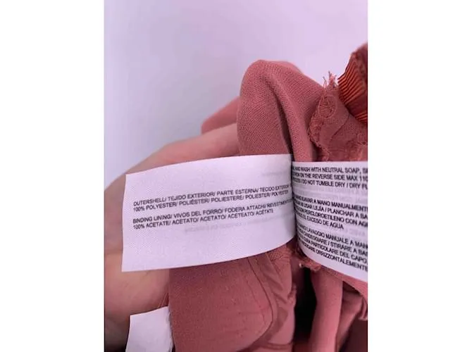 HOSS INTROPIA Pantalón T.fr 34 poliéster Rosa 