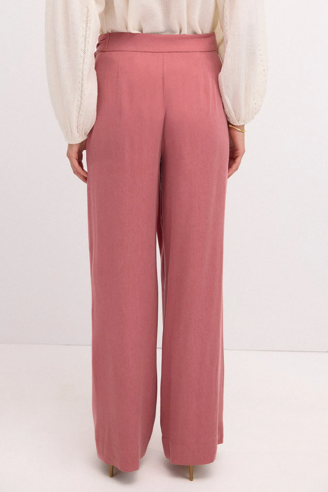 Hoss Intropia Paula. Pantalón ancho cruzado