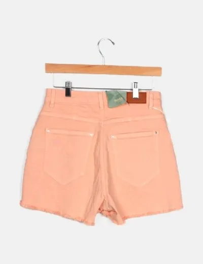 Hoss Intropia Short denim rosa pinzas
