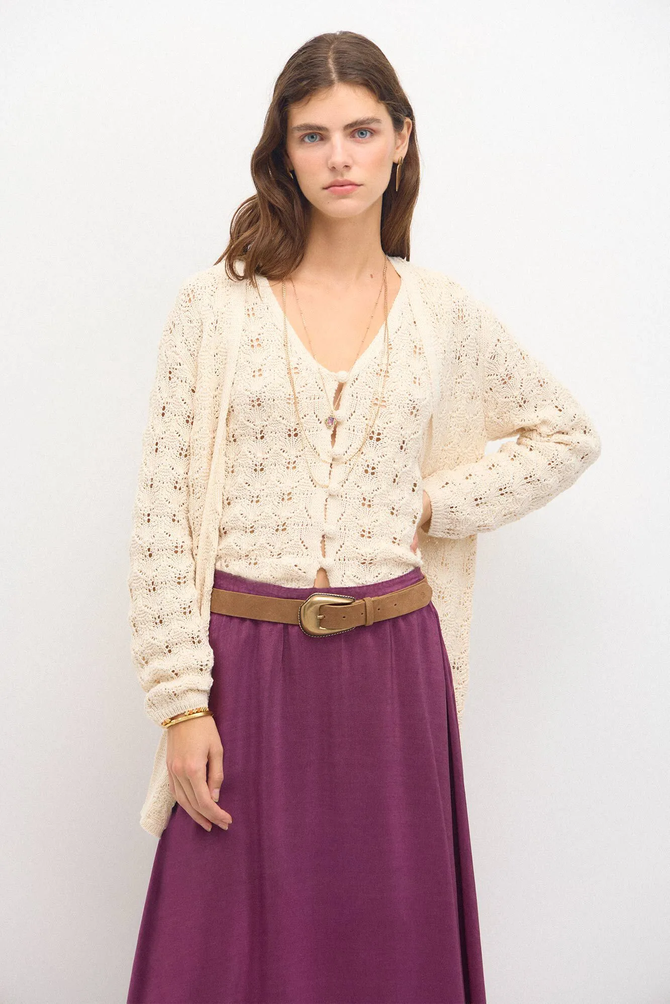Hoss Intropia Tamara. Cardigan crochet